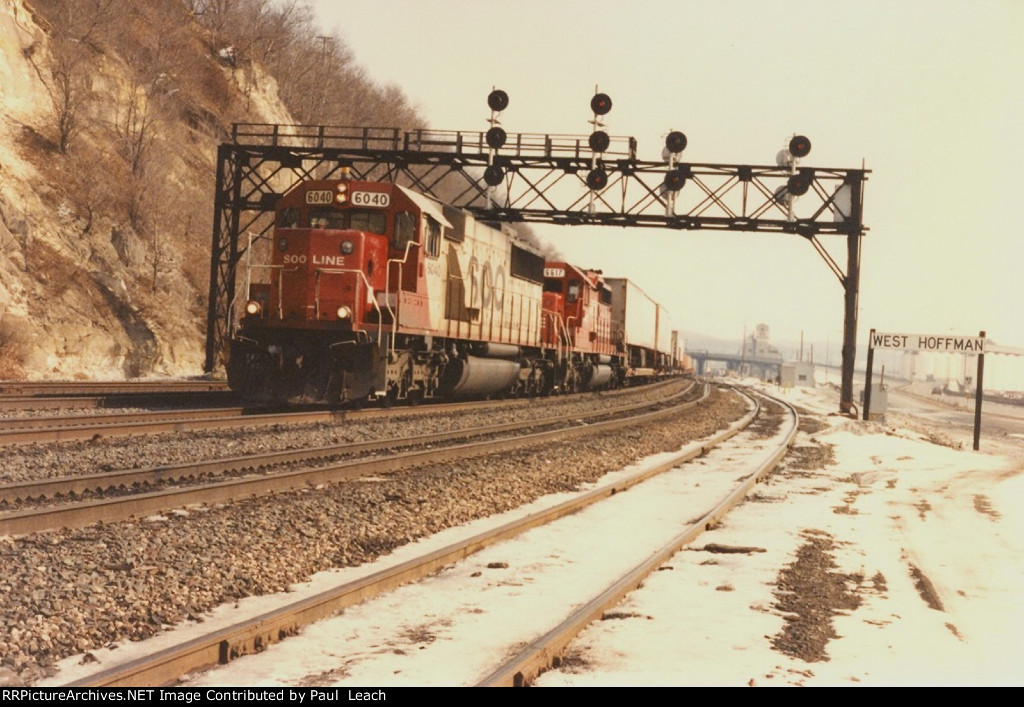 Westbound intermodal